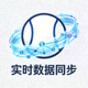 网球运动图标，代表网球赛事实时数据同步
