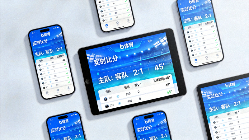 b体育平台手机平板电脑多端同步展示同一场比赛的实时比分数据